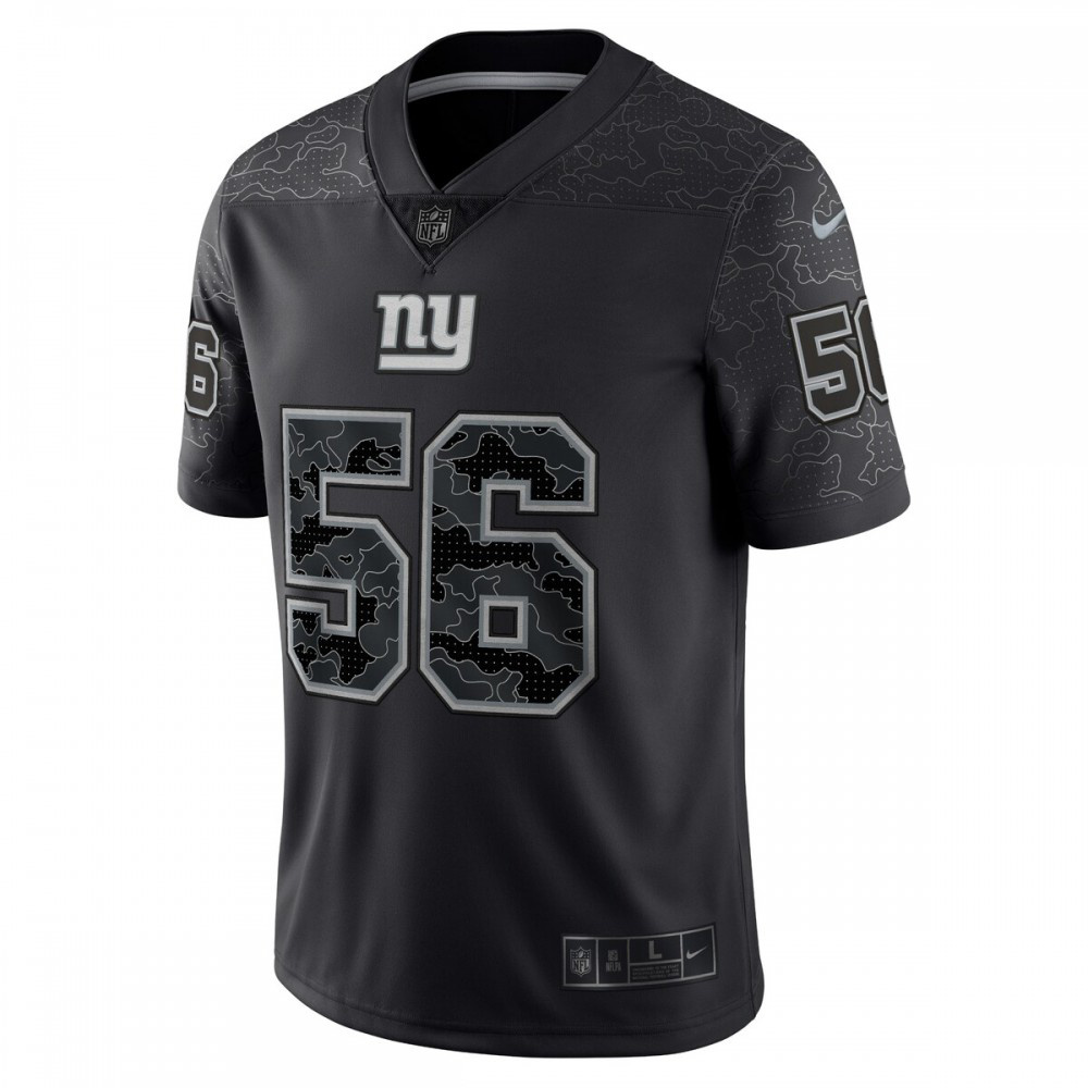 Lawrence Taylor New York Giants Nike Retired Player RFLCTV Limited Jersey - Black-GridironStore